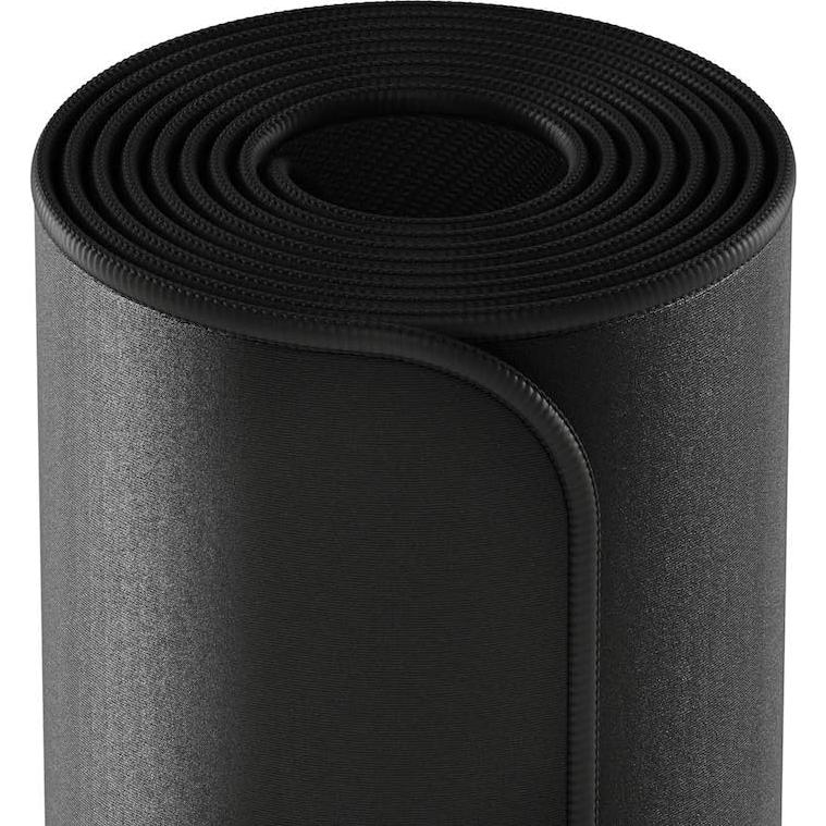 Glorious 3XL Extended Gaming Mouse Mat/Pad - Large, Wide (3XL Extended) Black Cloth Mousepad, Stitched Edges | 24"x48" (G-3XL)