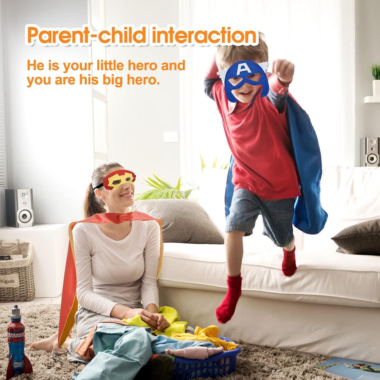 Juego de Capas de Superhéroe Roko 6 Pcs para Niños