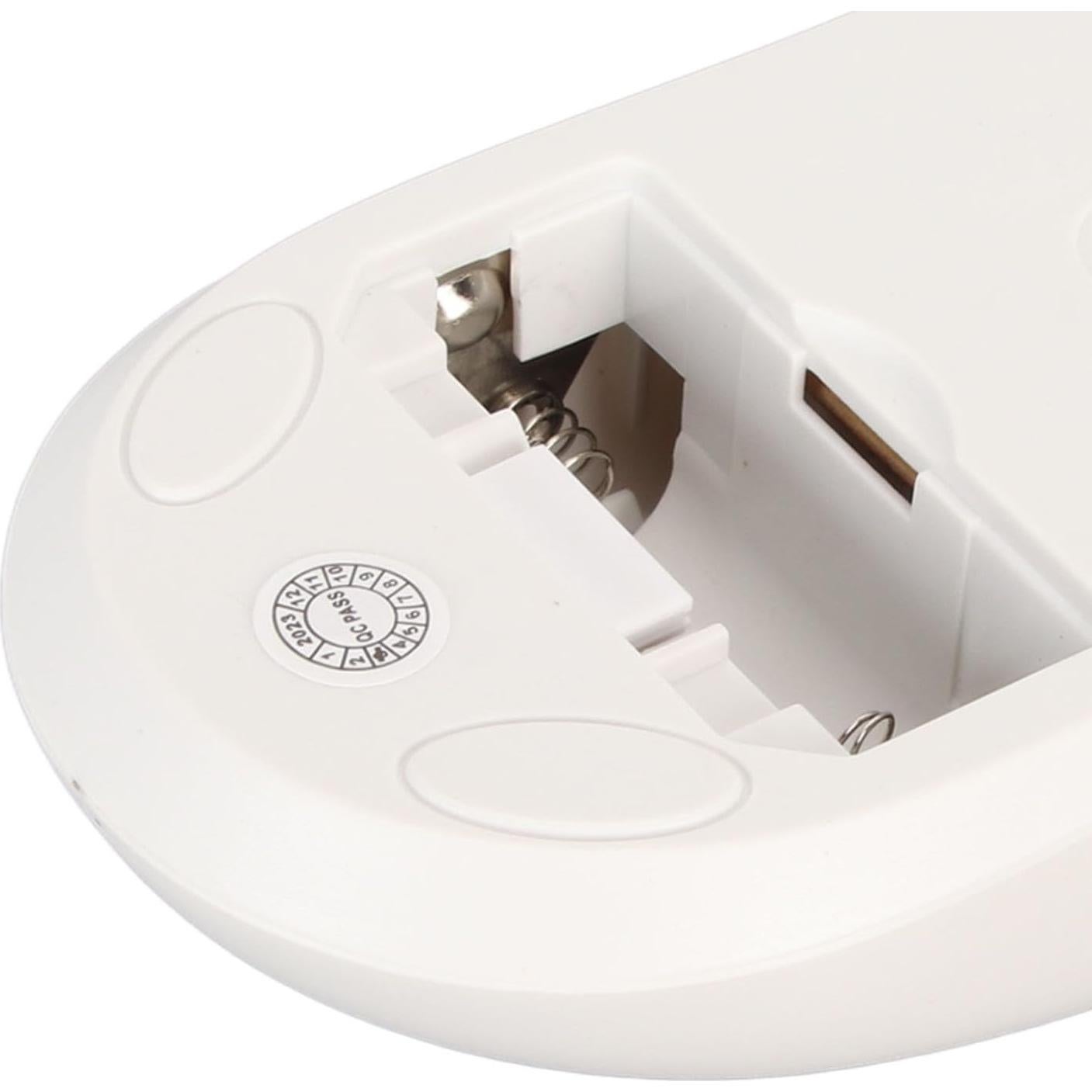 Ratón Gaming Zunate 1200 DPI Inalámbrico Ergonomico Blanco