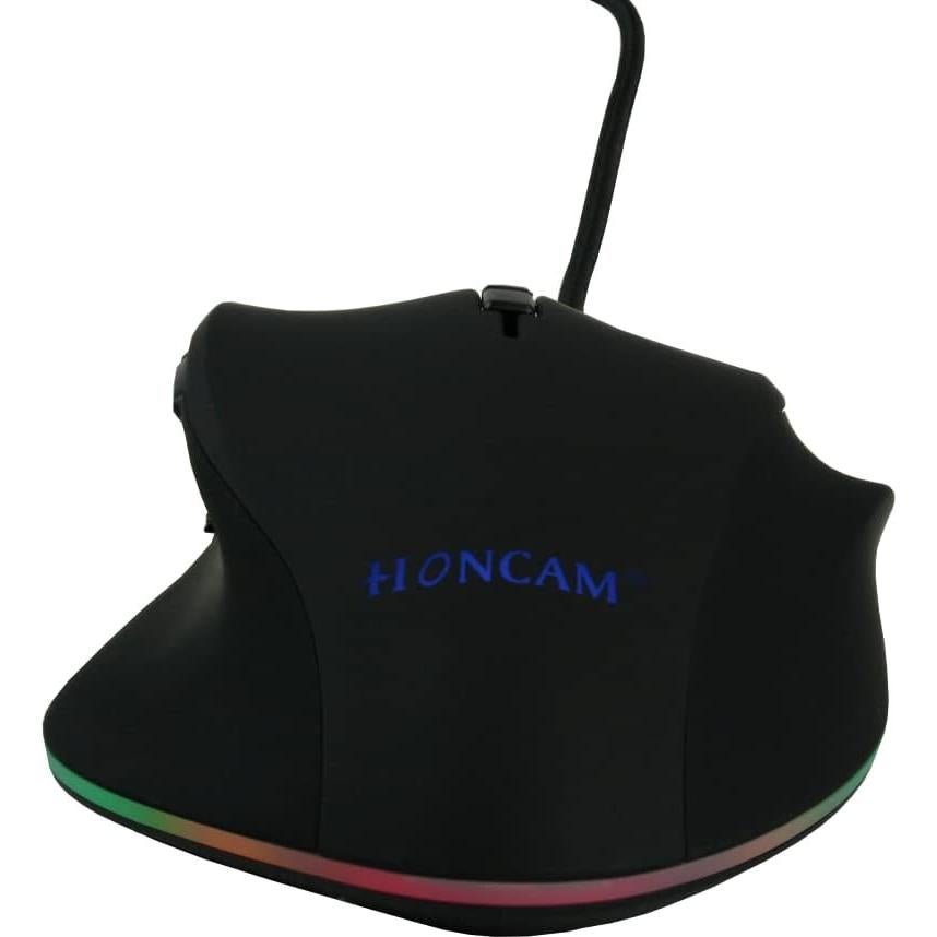 Ratón Gaming Banshee V80 RGB Ergonómico 5000 DPI Programable