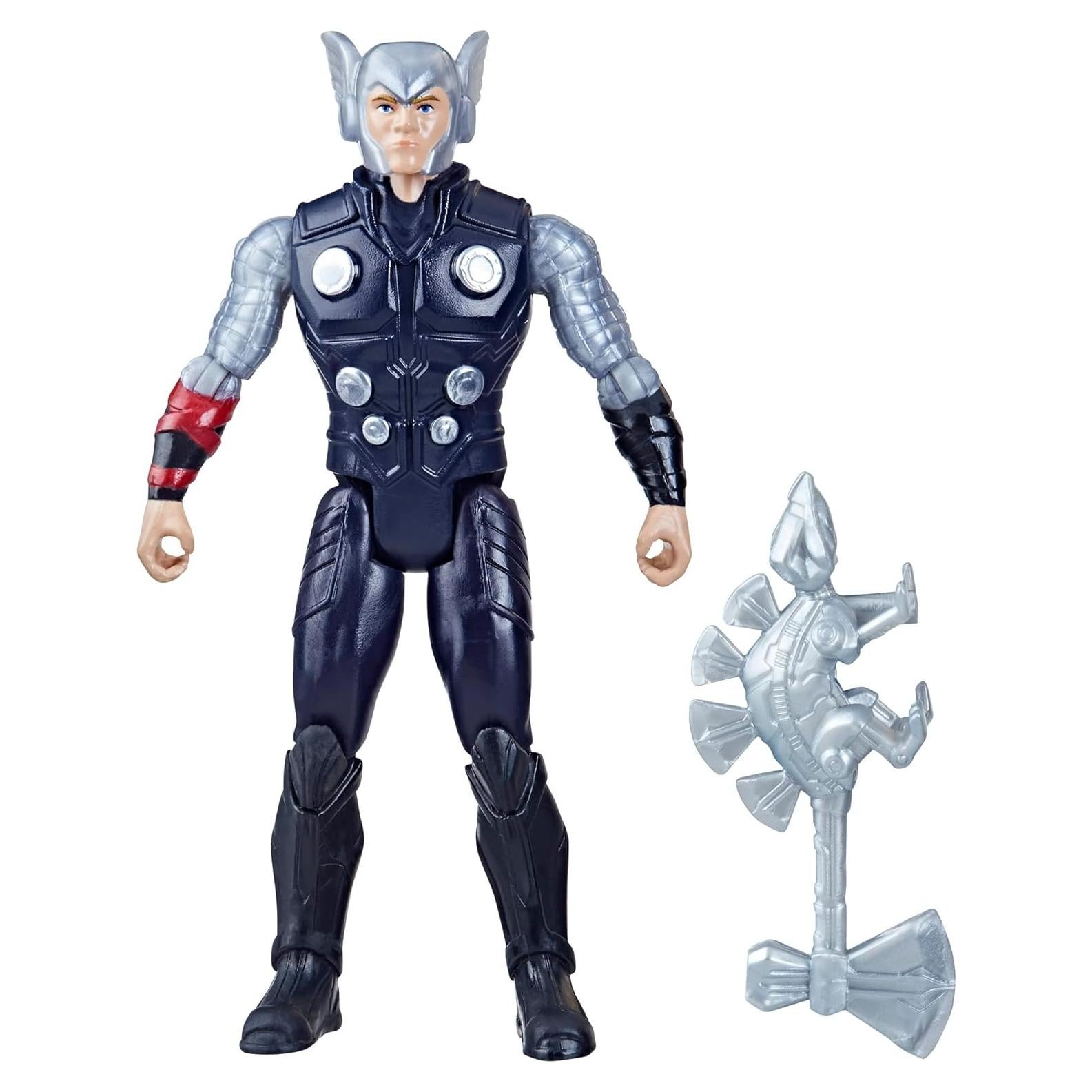 Figura de acción Thor Mech Strike Mechasaurs 10 cm con arma