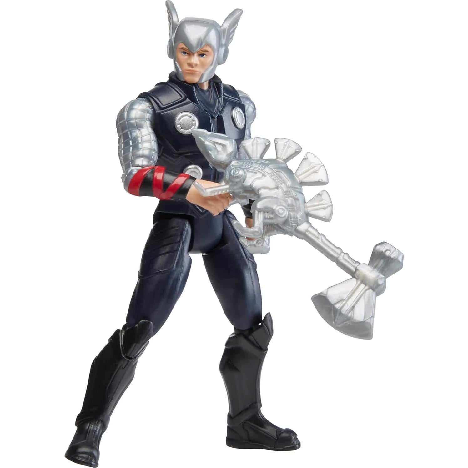Figura de acción Thor Mech Strike Mechasaurs 10 cm con arma