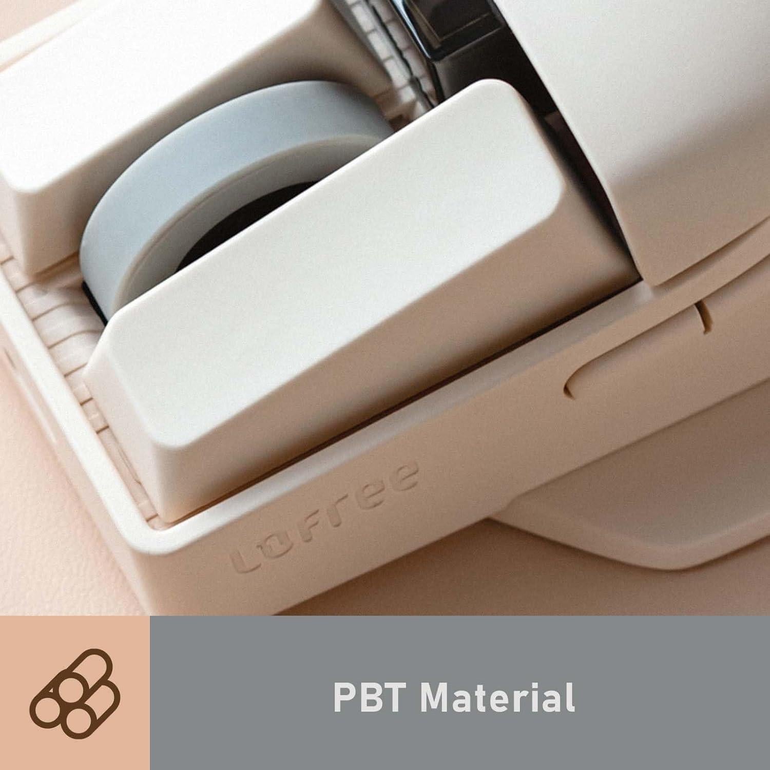 Teclado Mecánico Inalámbrico LOFREE Flow84 75% con Ratón PBT