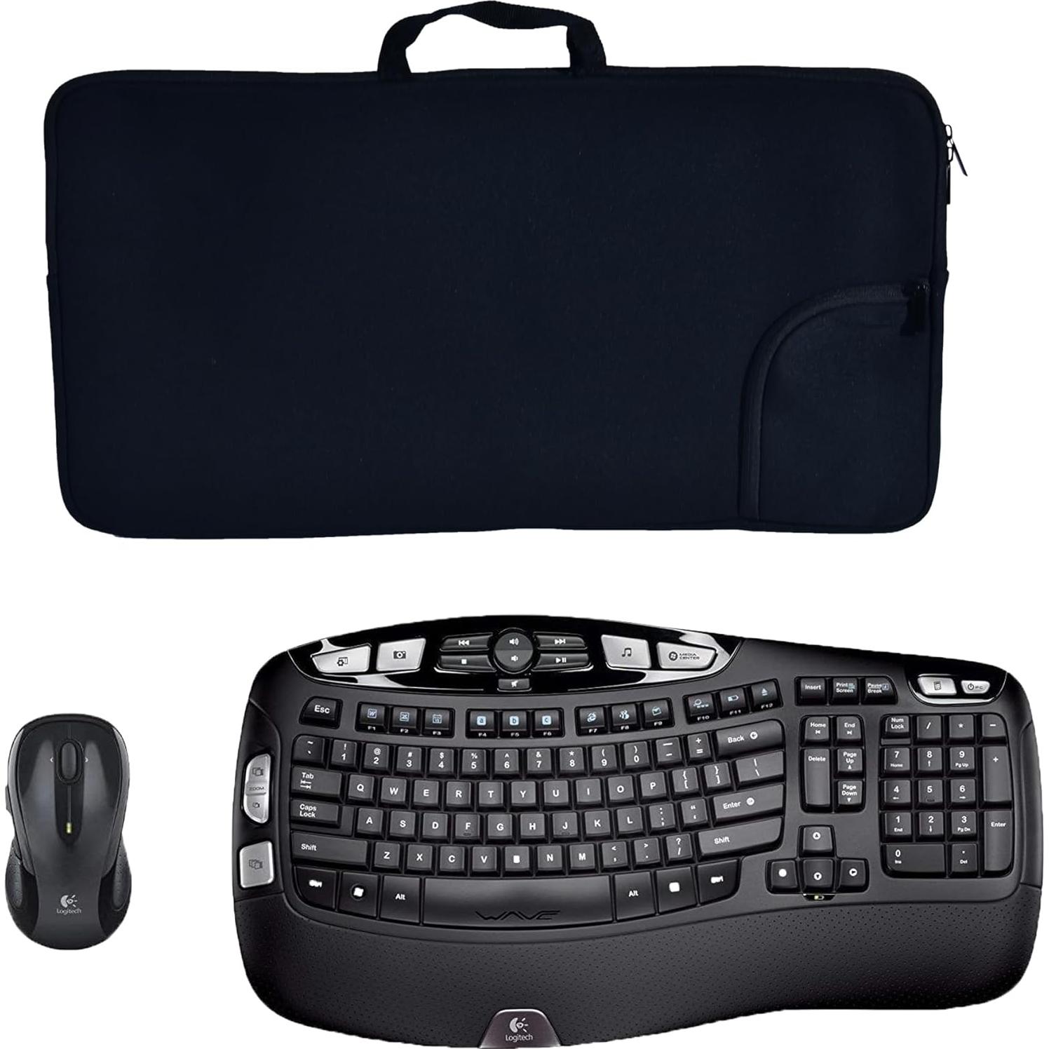 Funda de Neopreno para Teclado Logitech MK550 MK570 55x28cm