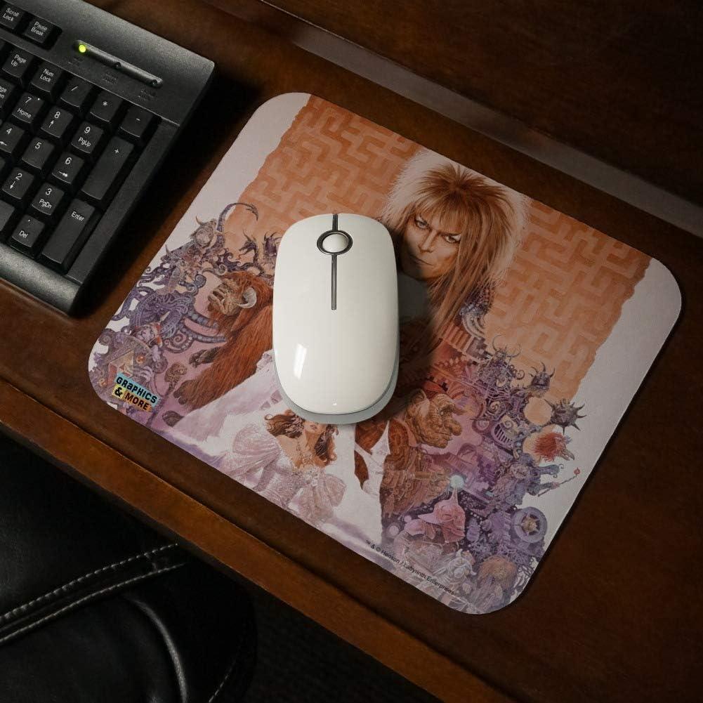 Alfombrilla de Ratón Laberinto Jareth David Bowie 23.6x19.8cm