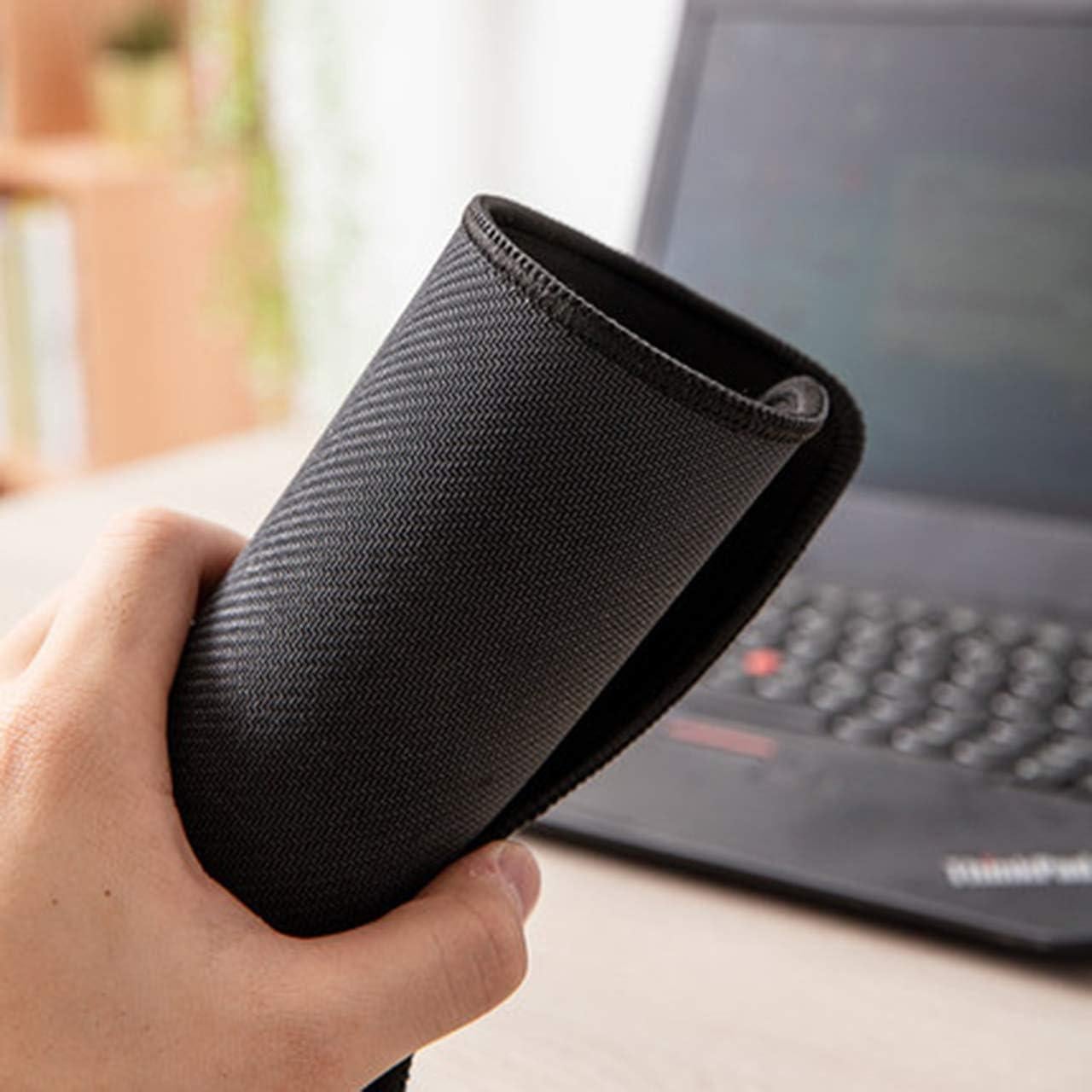 Alfombrilla de Ratón Kriture 25.9x21.1cm Antideslizante Negra