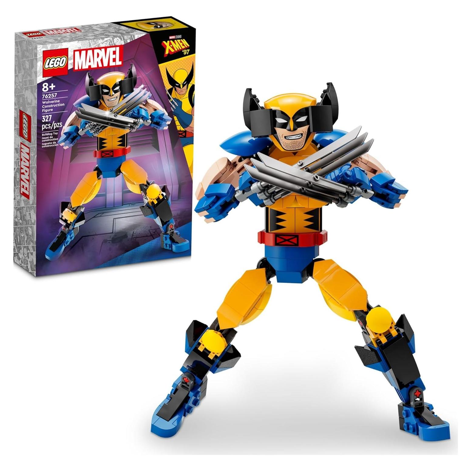 Figura de Construcción LEGO Marvel Wolverine 76257 22 cm Articulada