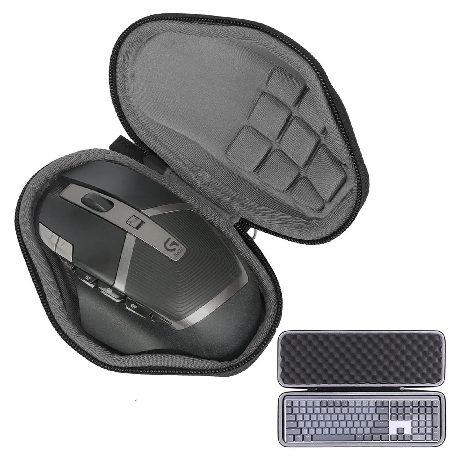Funda Dura para Teclado Mecánico Logitech MX y Ratón G604