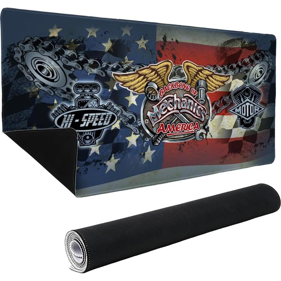 Alfombrilla de Ratón Grande Gráficos y Más 80x40cm Antideslizante