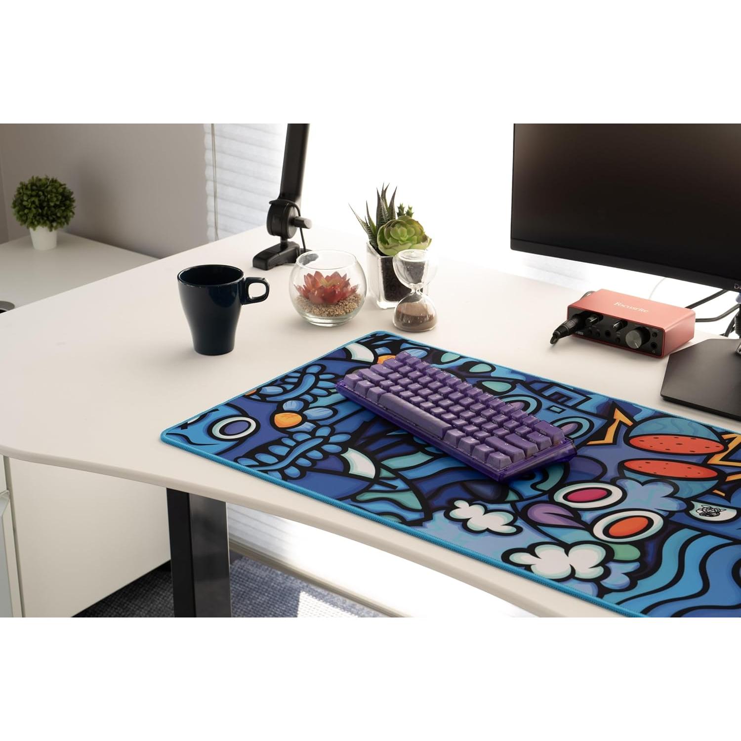 Alfombrilla de Escritorio MK x PheonixArt 2XL Noches Lúcidas