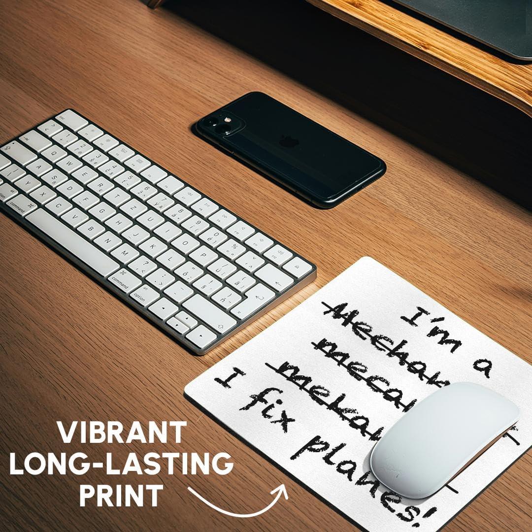 Alfombrilla de Ratón 3dRose Soy Un Mecánico 20.32x20.32 cm