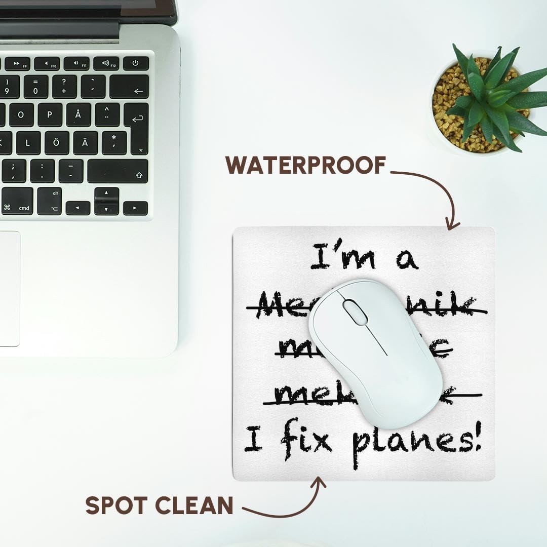 Alfombrilla de Ratón 3dRose Soy Un Mecánico 20.32x20.32 cm