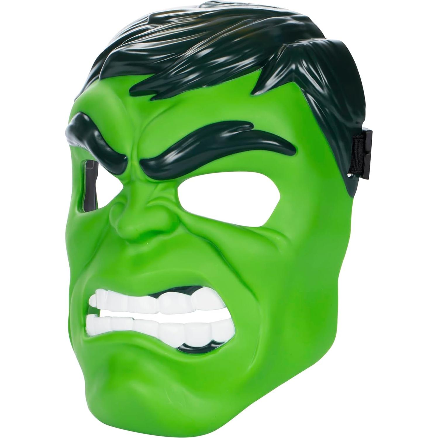 Paquete de 2 Máscaras de Héroes Marvel Avengers - Iron Man y Hulk