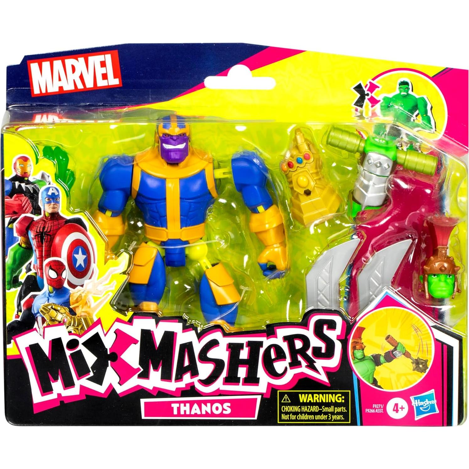 Figura de Acción Thanos Marvel MixMashers 12,7 cm Deluxe