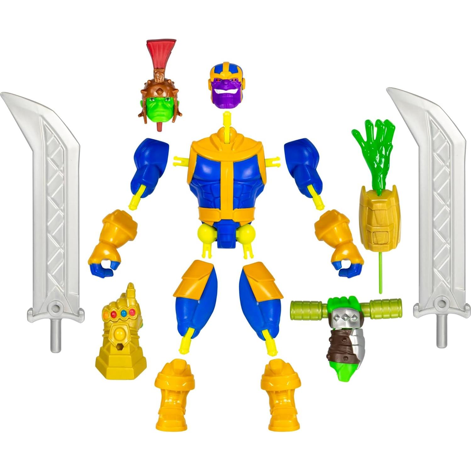 Figura de Acción Thanos Marvel MixMashers 12,7 cm Deluxe