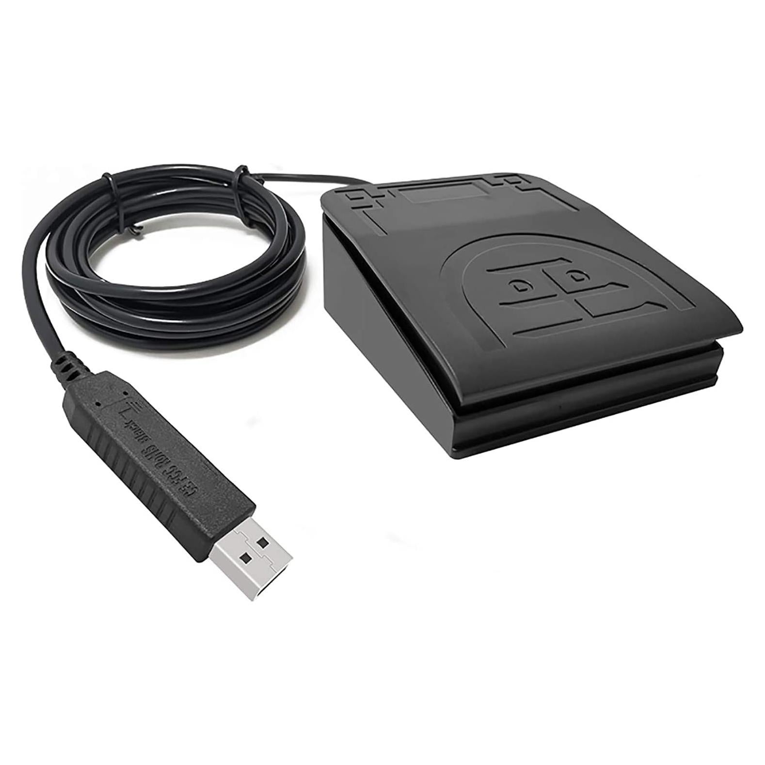 Pedal de pie USB óptico PCsensor para control de programas