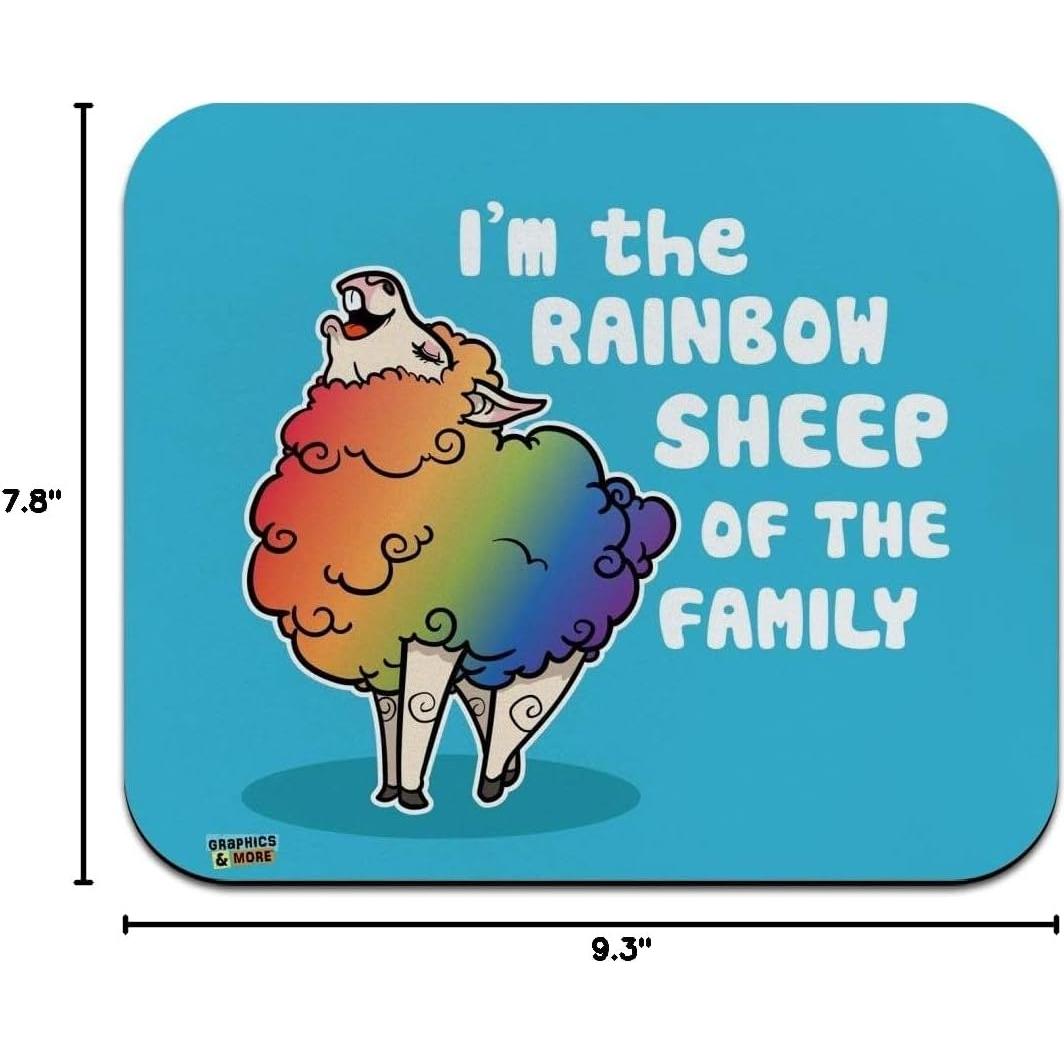 Alfombrilla de Ratón Multicolor Graphics & More 23.6x19.8cm