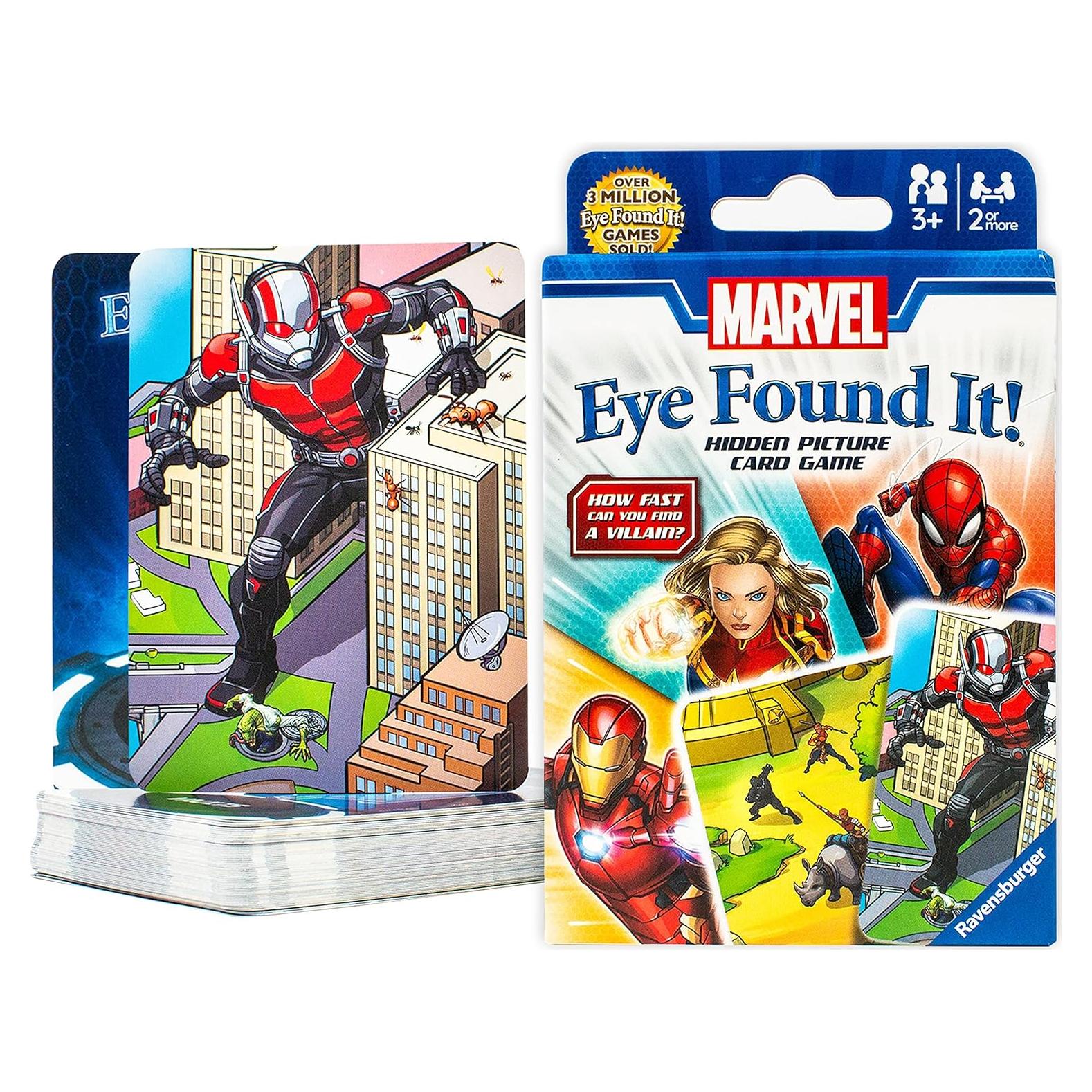 Juego de Cartas Ravensburger Marvel Eye Found It 57 cartas
