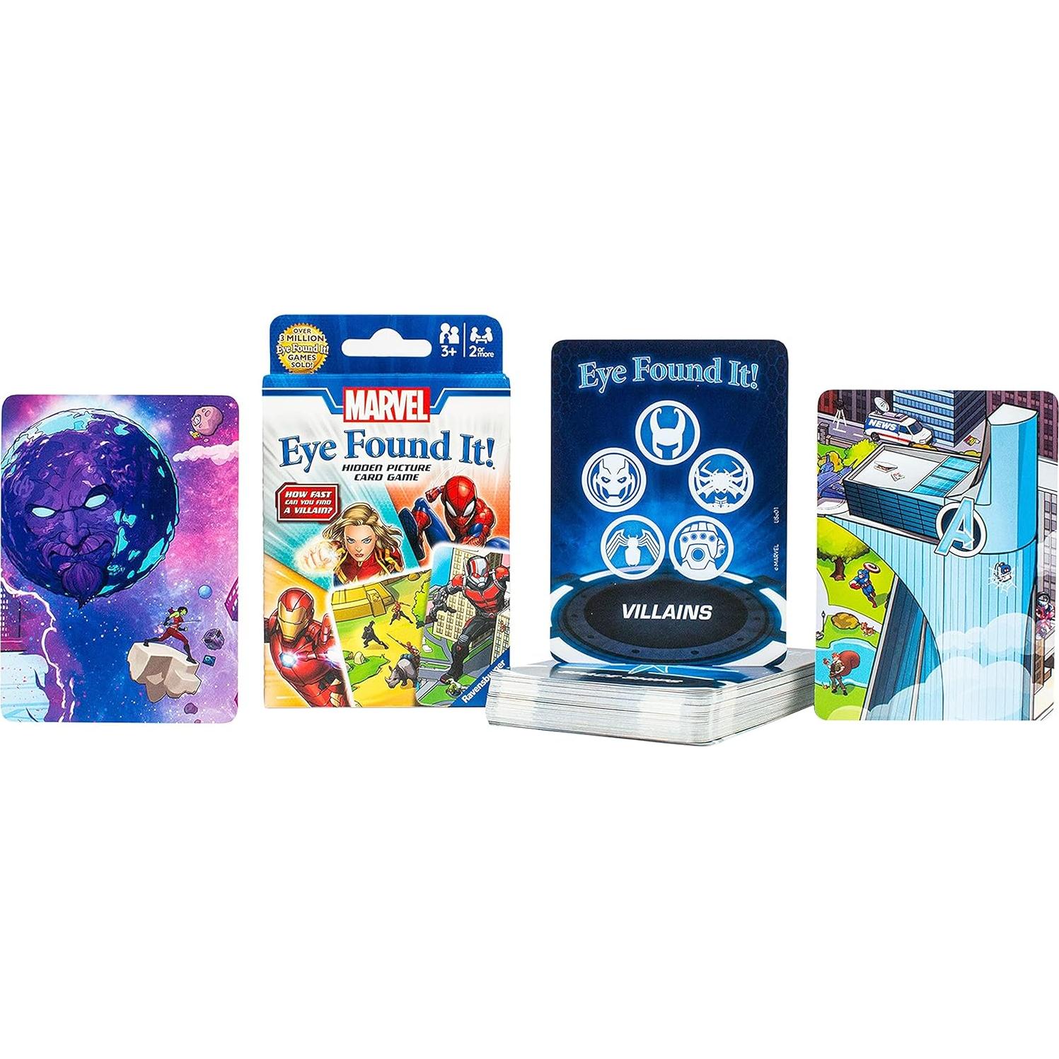 Juego de Cartas Ravensburger Marvel Eye Found It 57 cartas