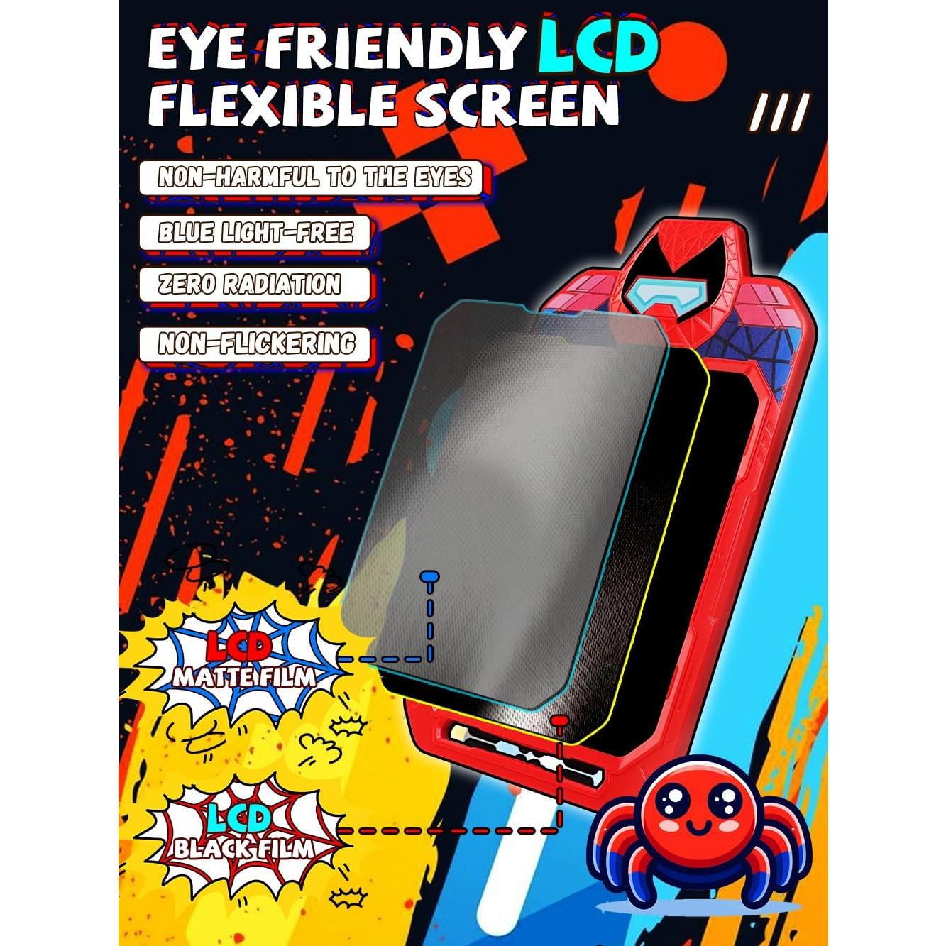 Tableta de Escritura LCD 10" Fullware Spider Hero Niños
