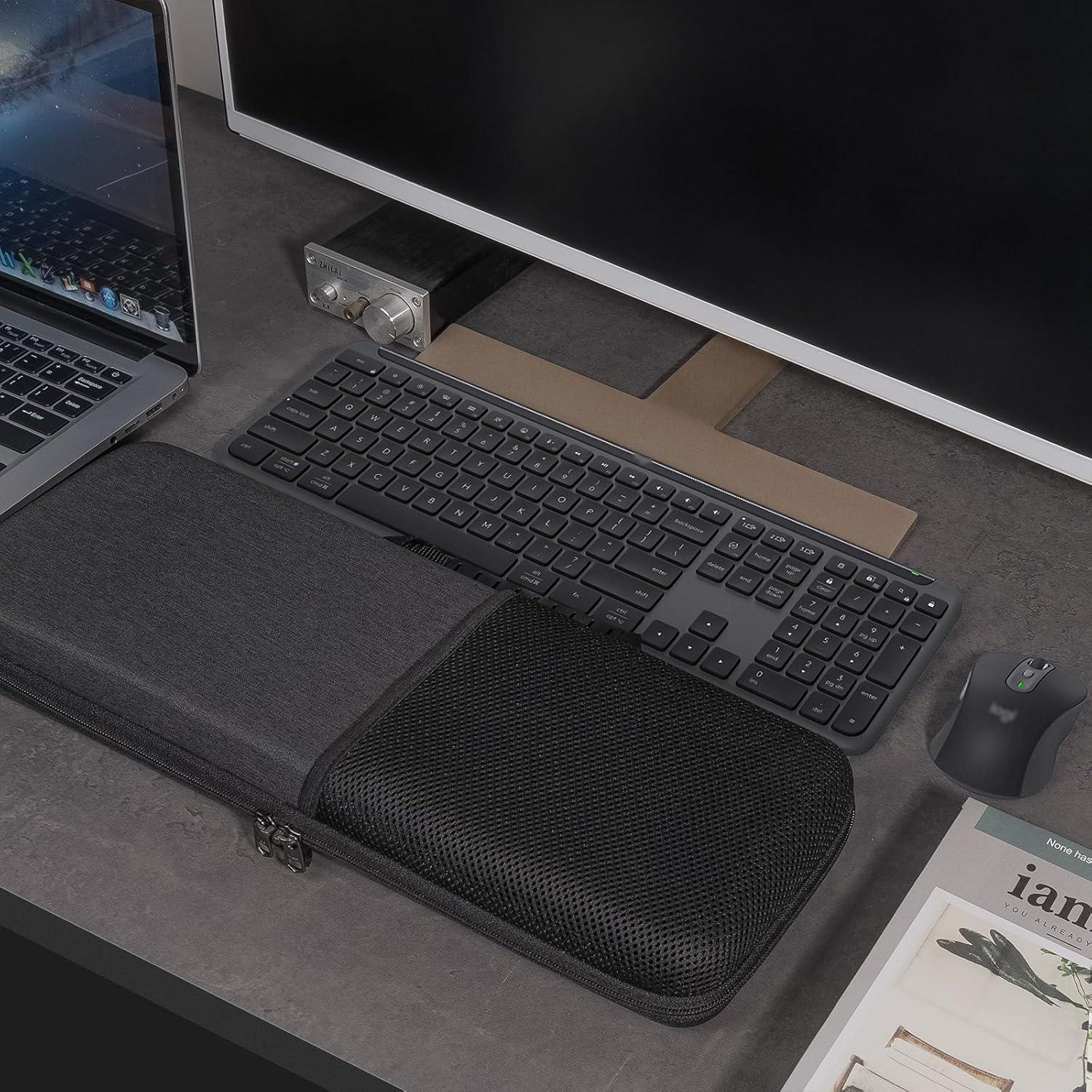Funda dura Geekria para teclado y ratón Logitech MK955 K950
