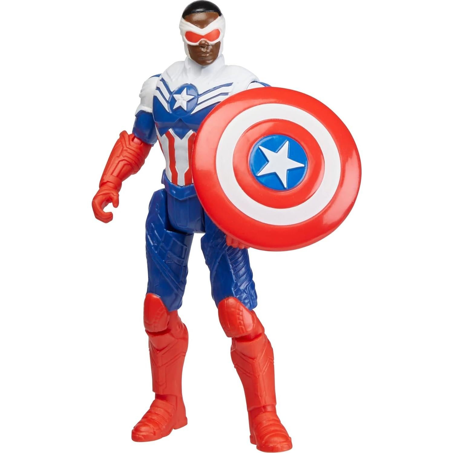 Figura de acción Capitán América Mechasaurs Hasbro 10 cm