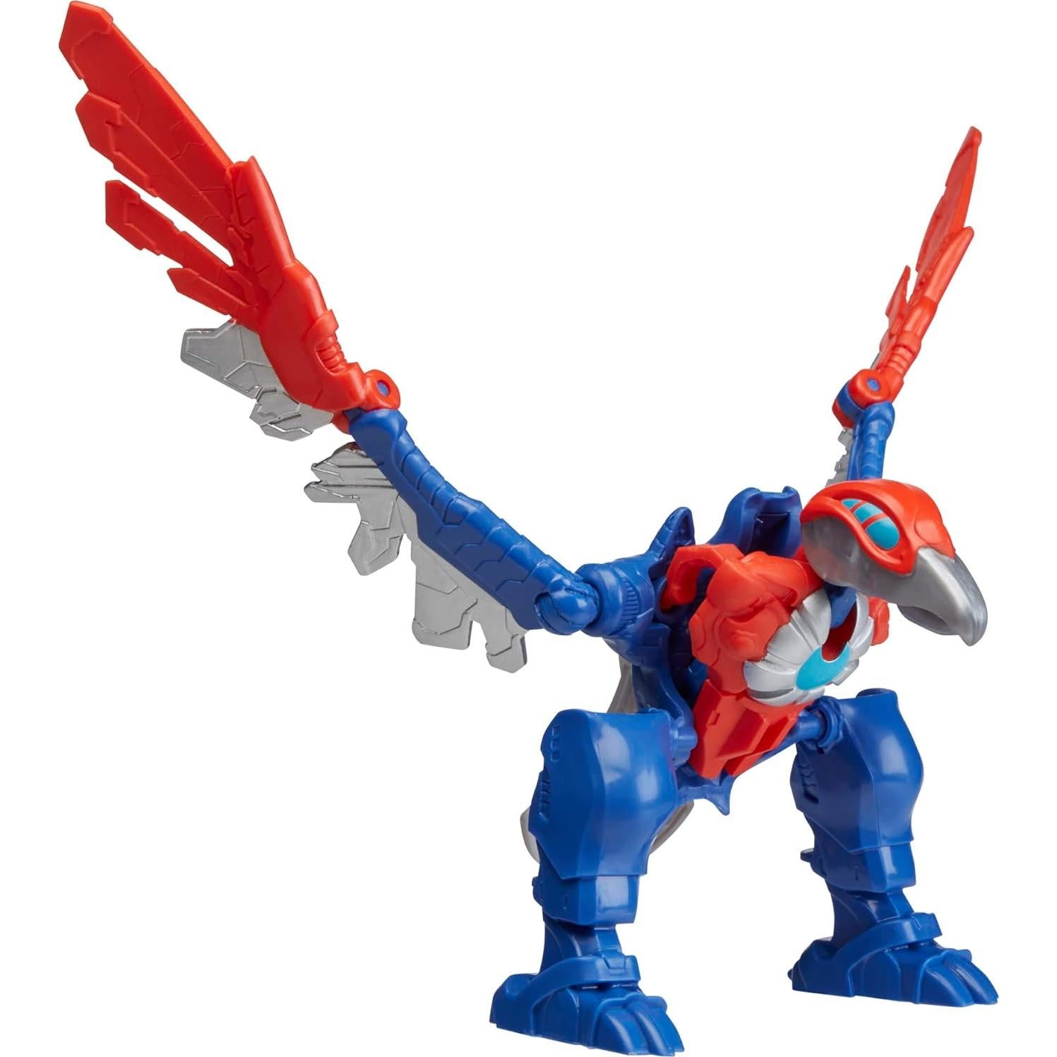 Figura de acción Capitán América Mechasaurs Hasbro 10 cm