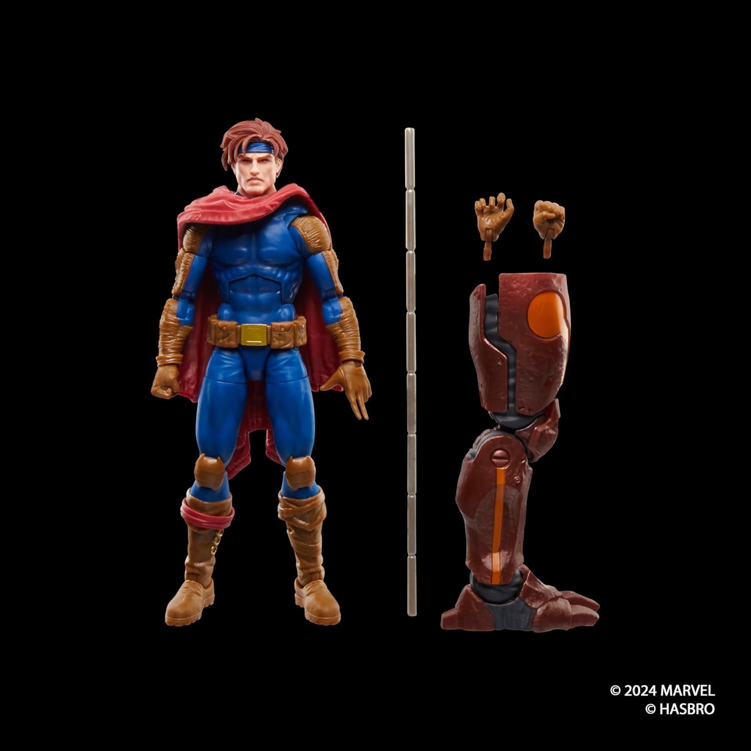 Figura de acción Gambito 15 cm Marvel Legends Hasbro