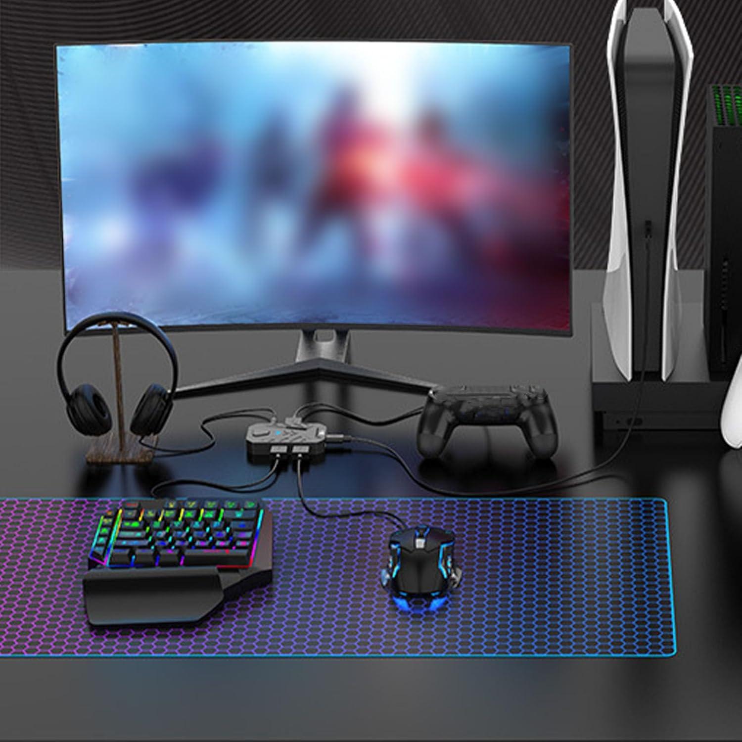 Combo Teclado y Ratón Gaming RGB Diydeg con Adaptador