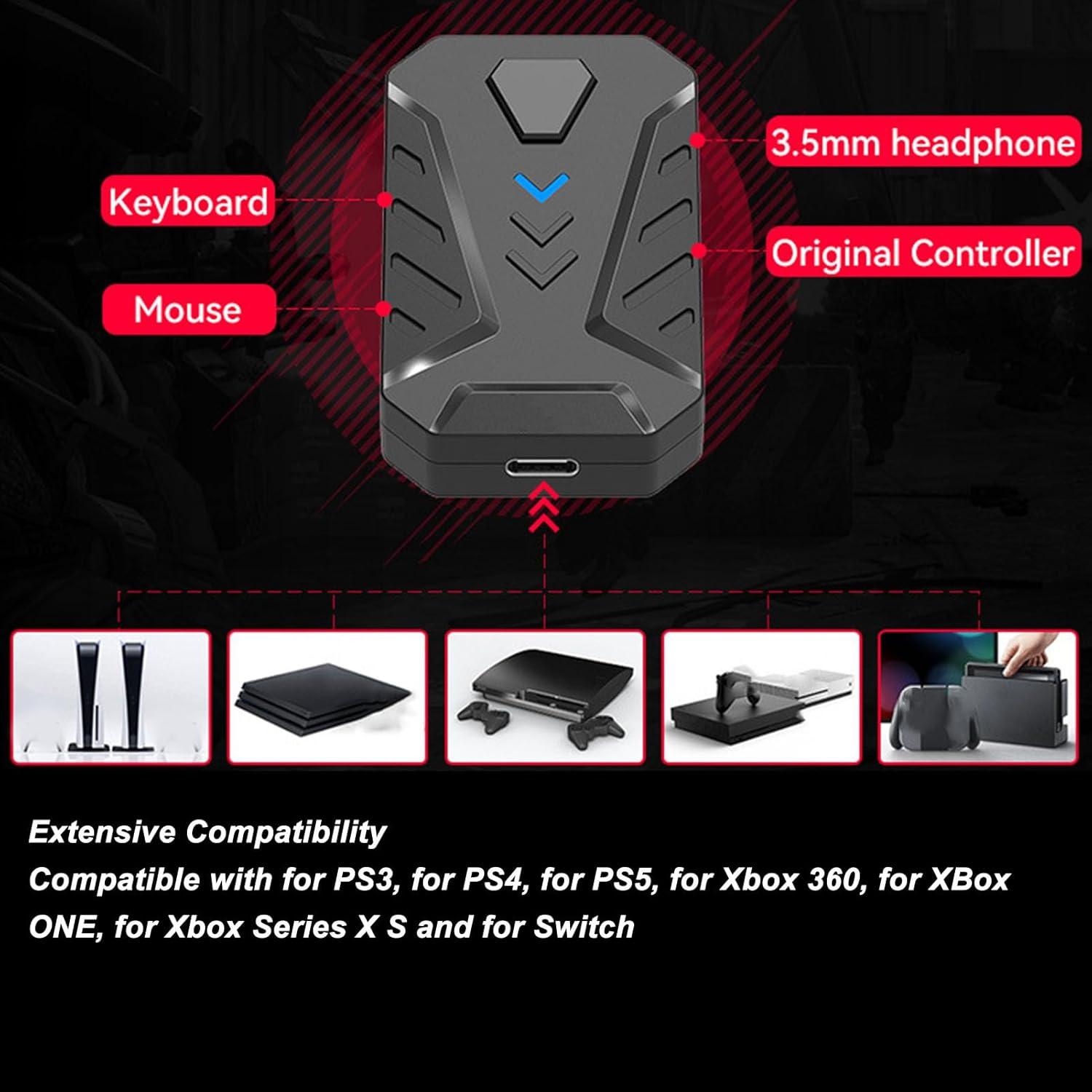 Combo Teclado y Ratón Gaming RGB Diydeg con Adaptador