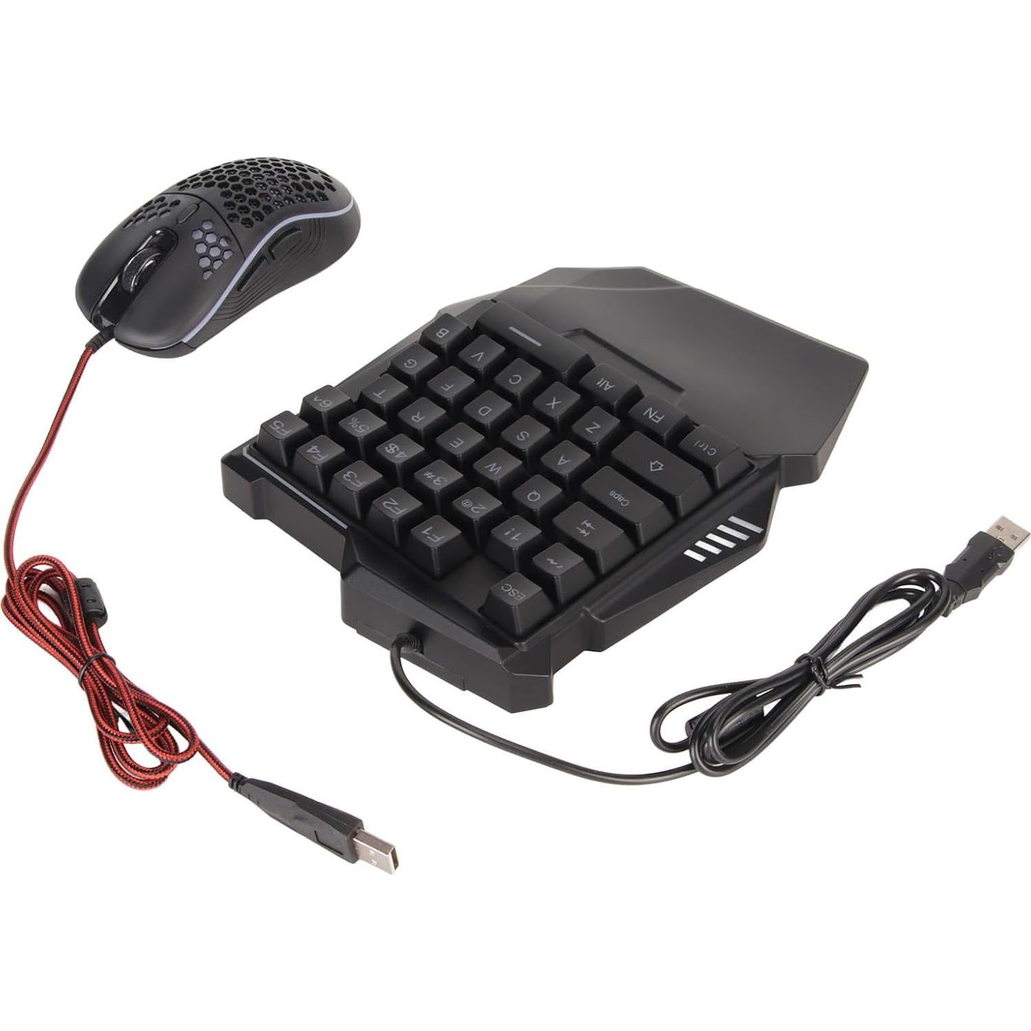 Combo Teclado y Ratón Gaming RGB Diydeg con Adaptador