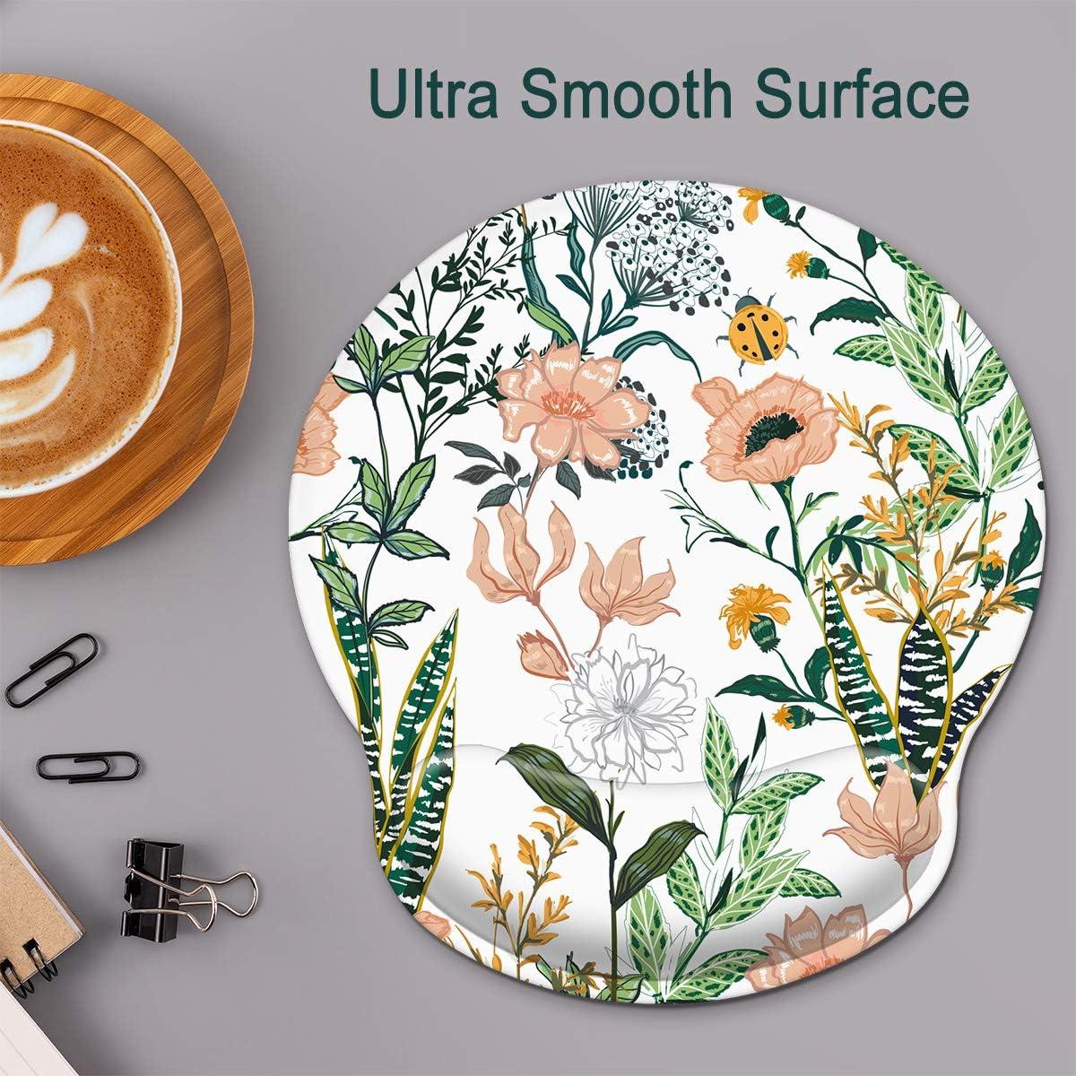 Almohadilla de Ratón Ergonómica Pemlari con Soporte Muñeca 25.4x23.1cm