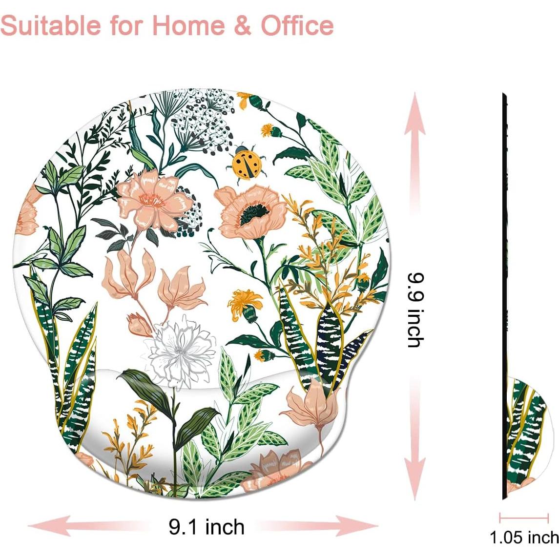 Almohadilla de Ratón Ergonómica Pemlari con Soporte Muñeca 25.4x23.1cm