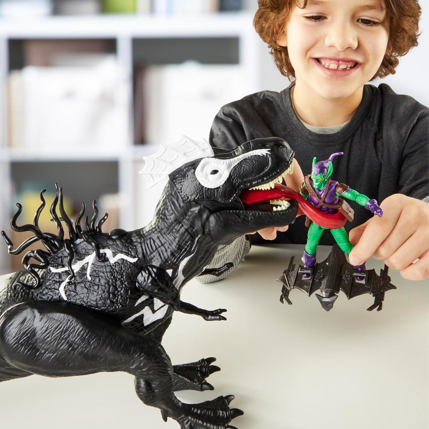 Figura de acción Venomsaurus Rex Marvel 40 cm para niños