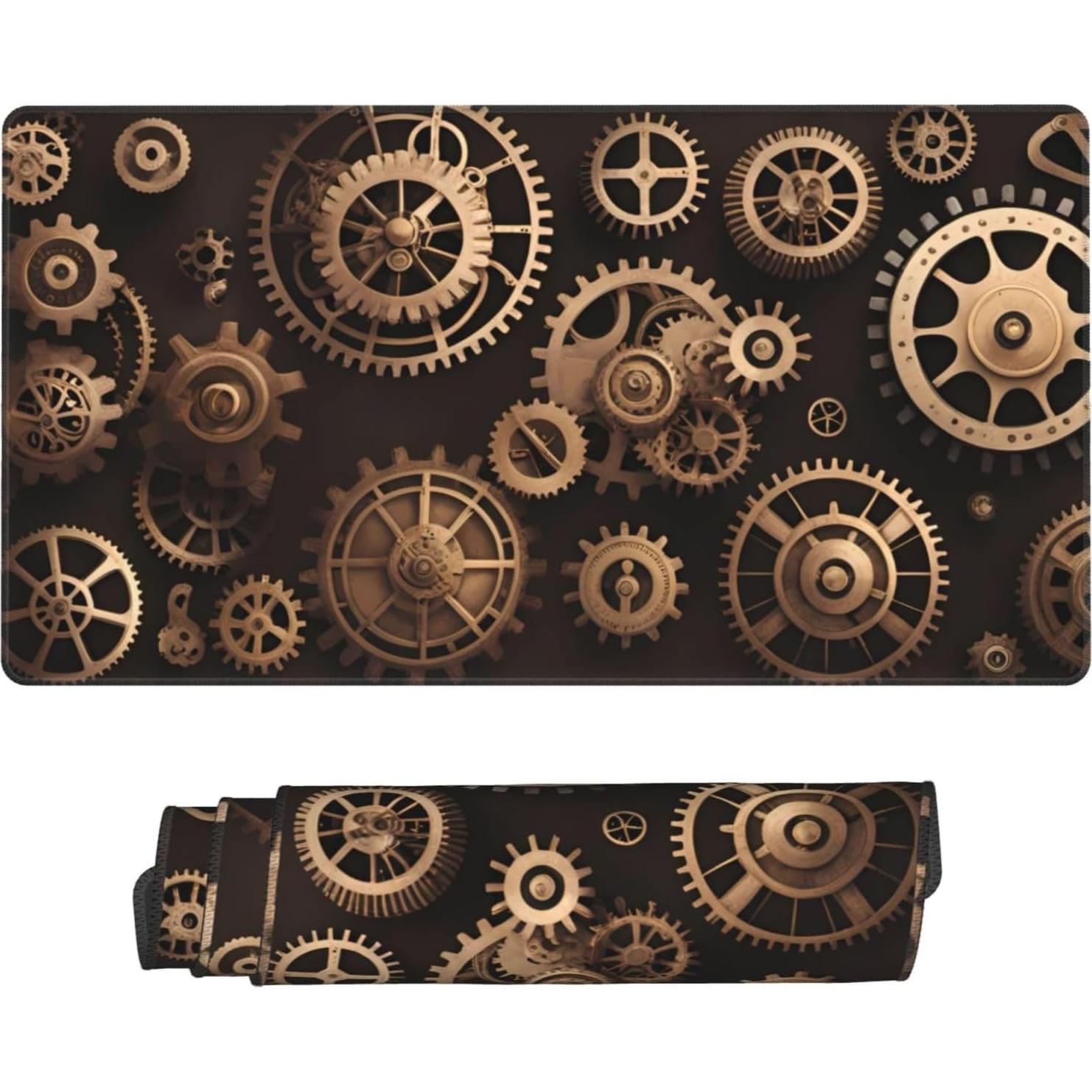 Alfombrilla de Ratón Antideslizante Boxgrw Steampunk 74.9x40.1 cm