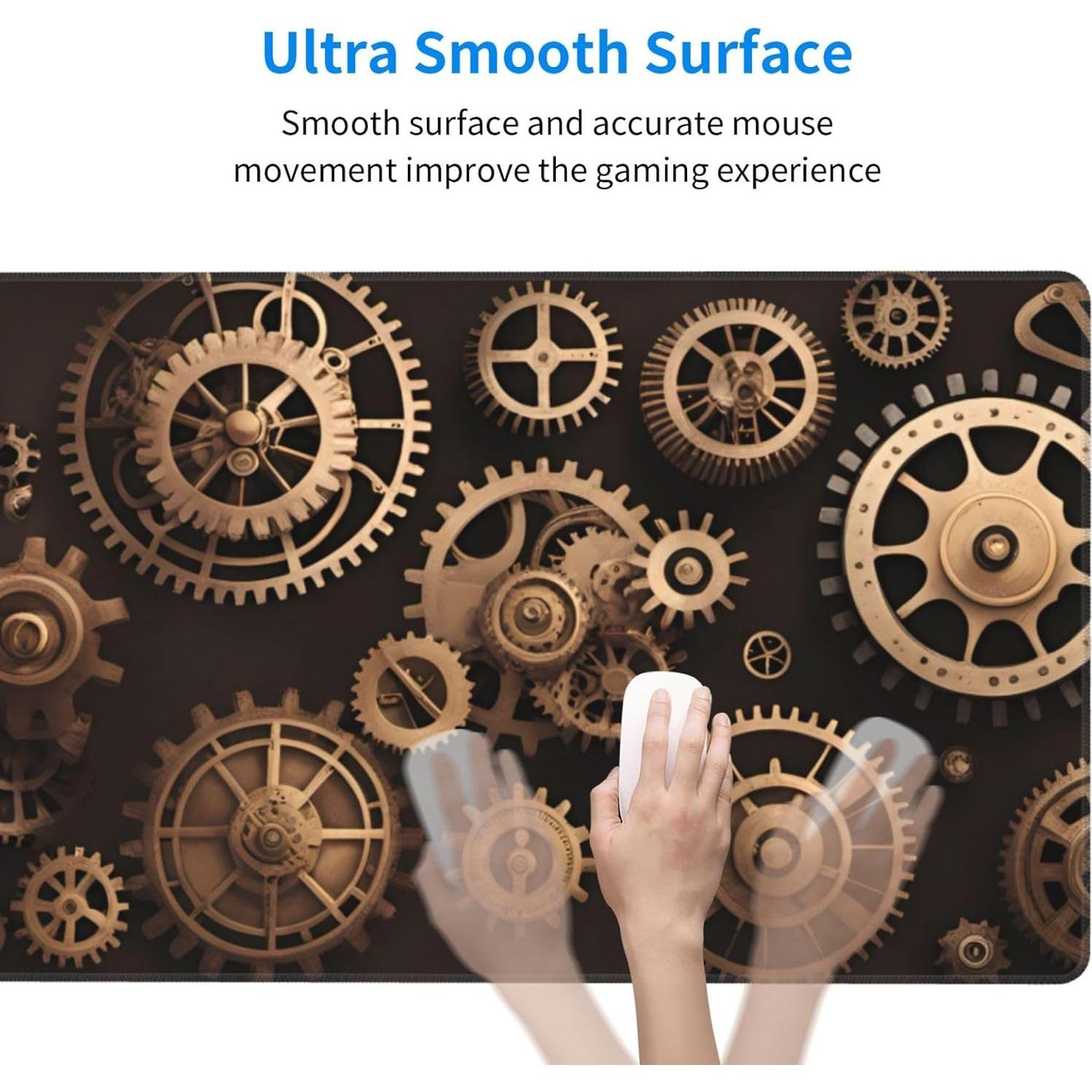 Alfombrilla de Ratón Antideslizante Boxgrw Steampunk 74.9x40.1 cm