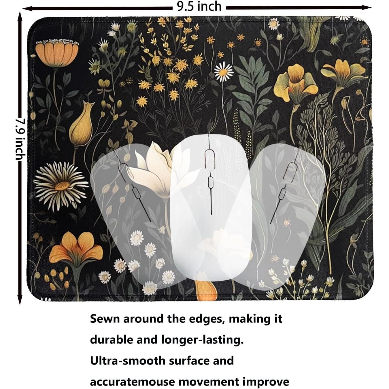 Alfombrilla de Ratón Bedocia Botánica Flores Silvestres 24x20cm