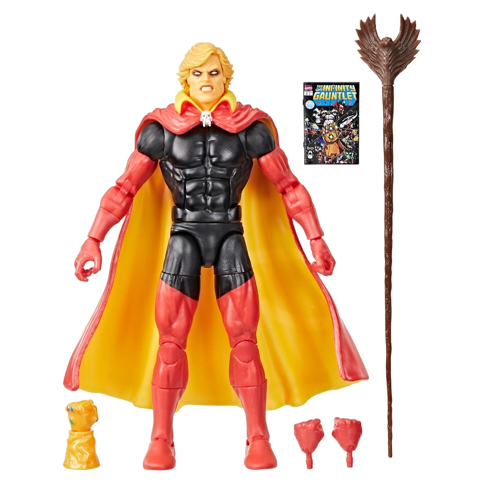 Figura de Acción Adam Warlock Marvel Legends 15 cm con Accesorios