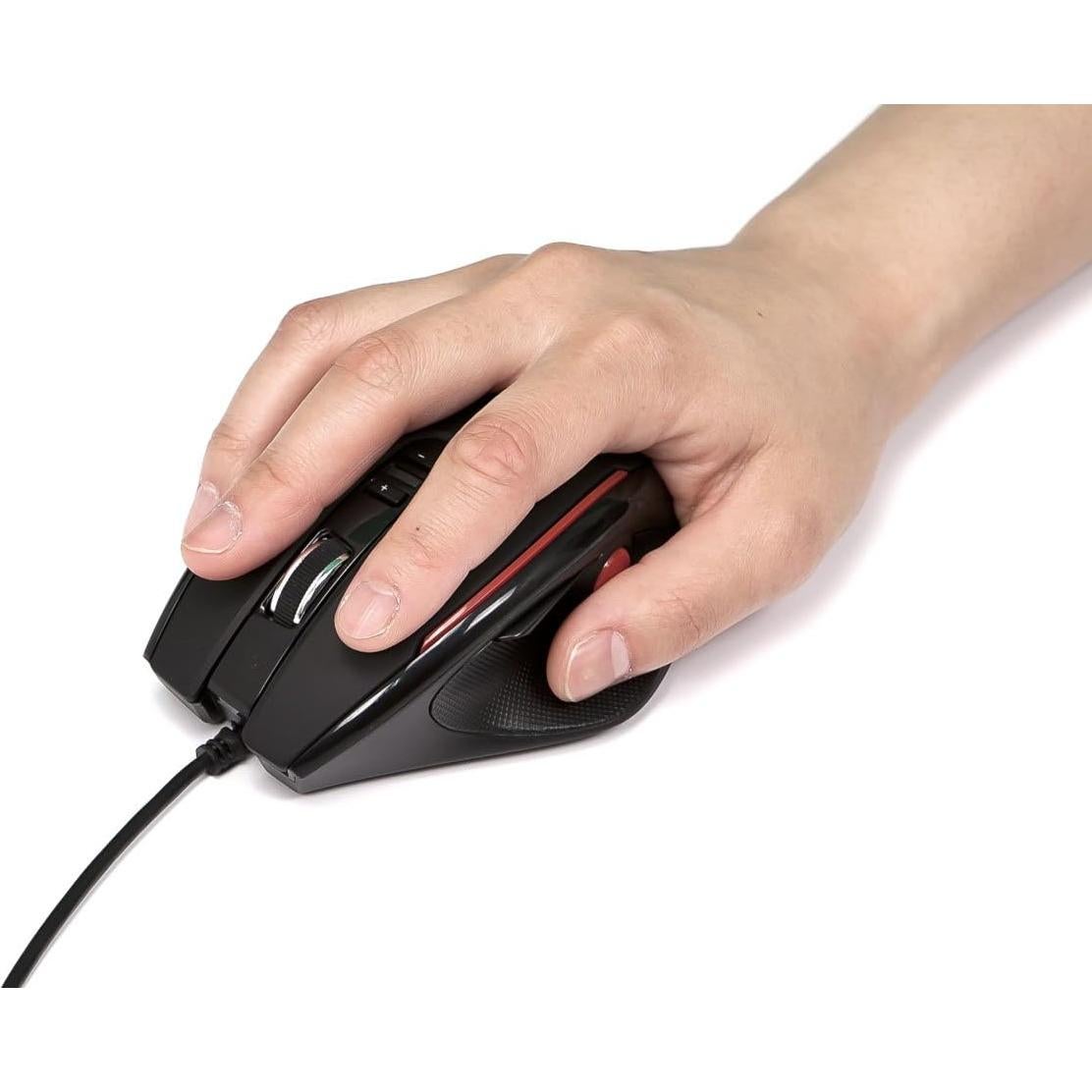 Ratón Óptico Láser para Juegos Monoprice 5 Botones 3400 dpi