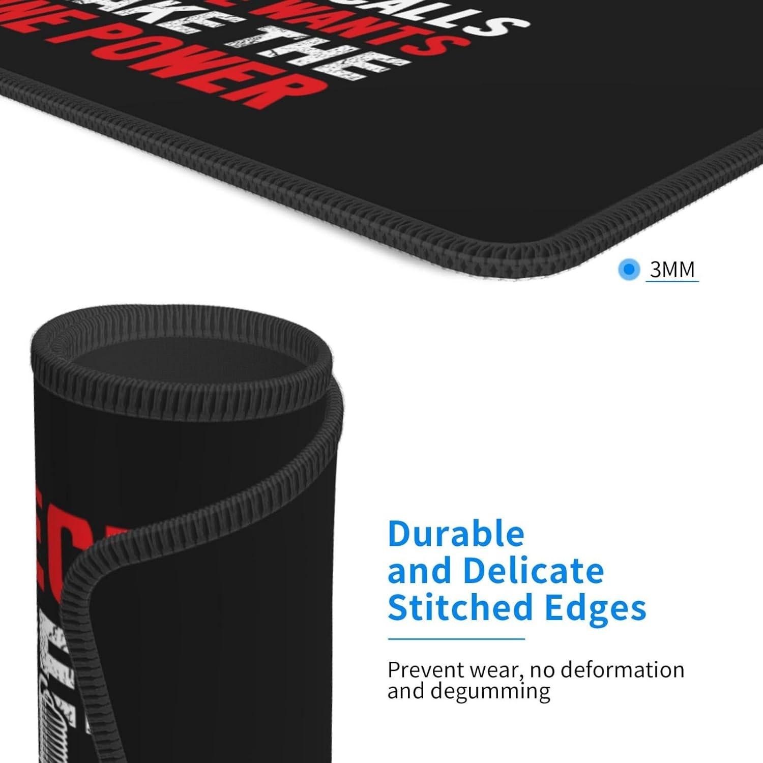 Alfombrilla para Mouse QIZYOQA 25.4x30.48 cm Antideslizante