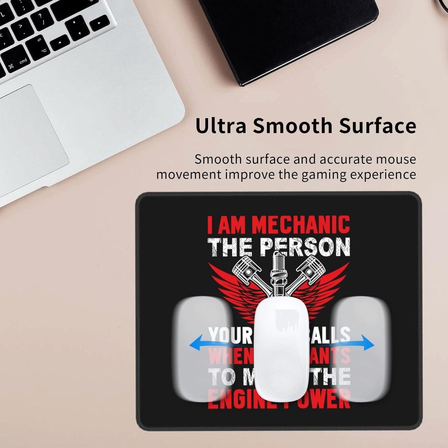 Alfombrilla para Mouse QIZYOQA 25.4x30.48 cm Antideslizante