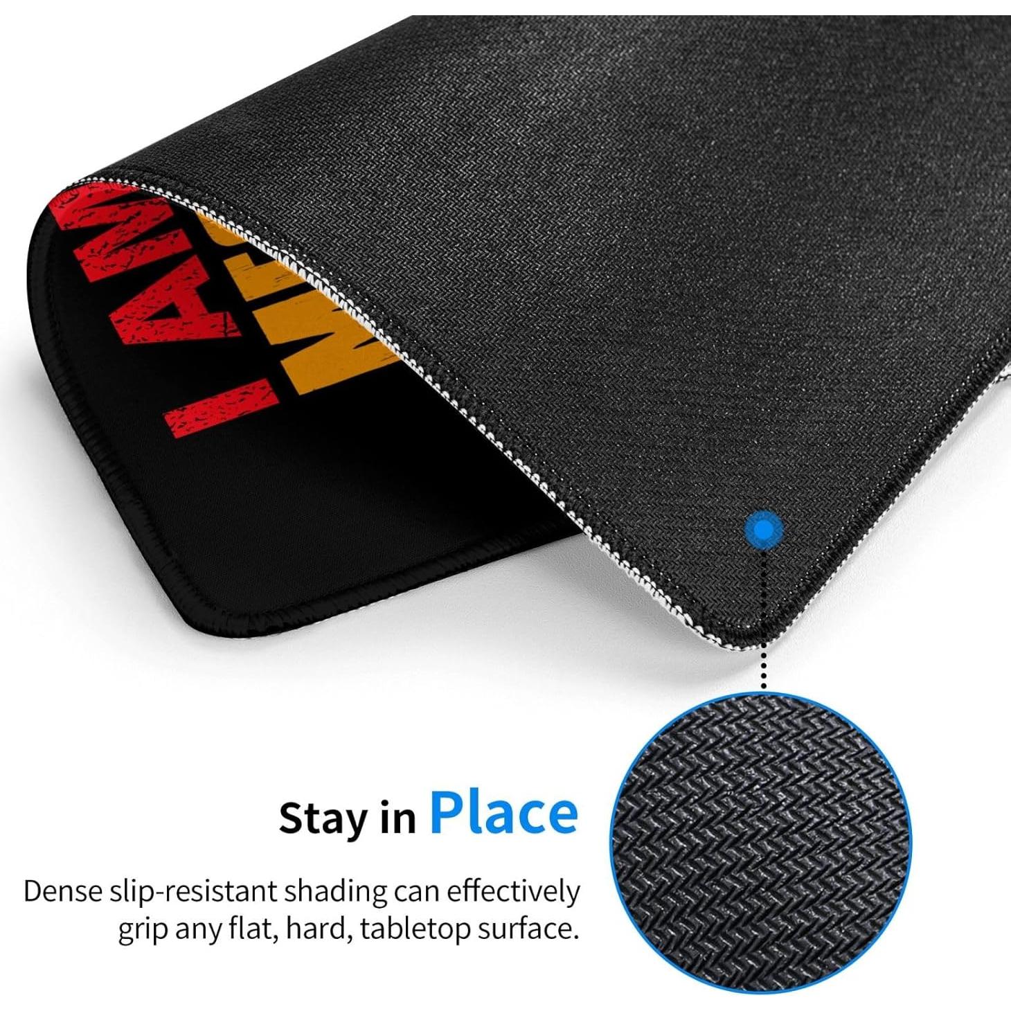 Alfombrilla de Ratón QIZYOQA Antideslizante 25.4x30.48 cm