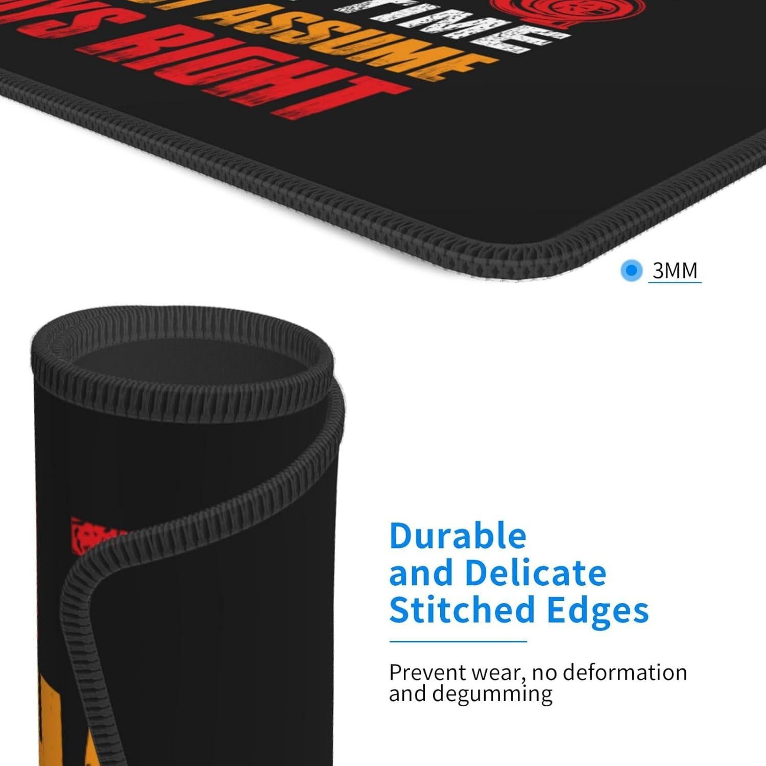 Alfombrilla de Ratón QIZYOQA Antideslizante 25.4x30.48 cm