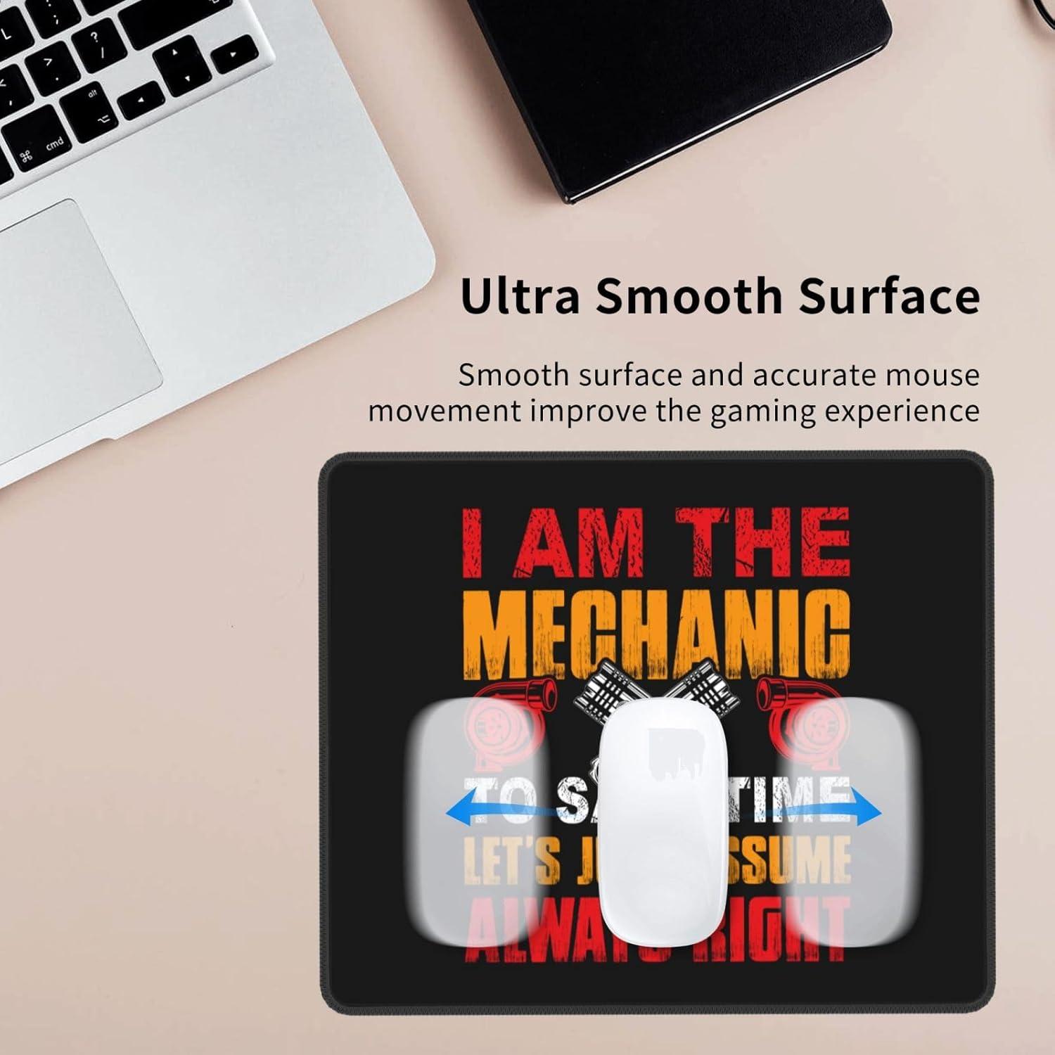 Alfombrilla de Ratón QIZYOQA Antideslizante 25.4x30.48 cm