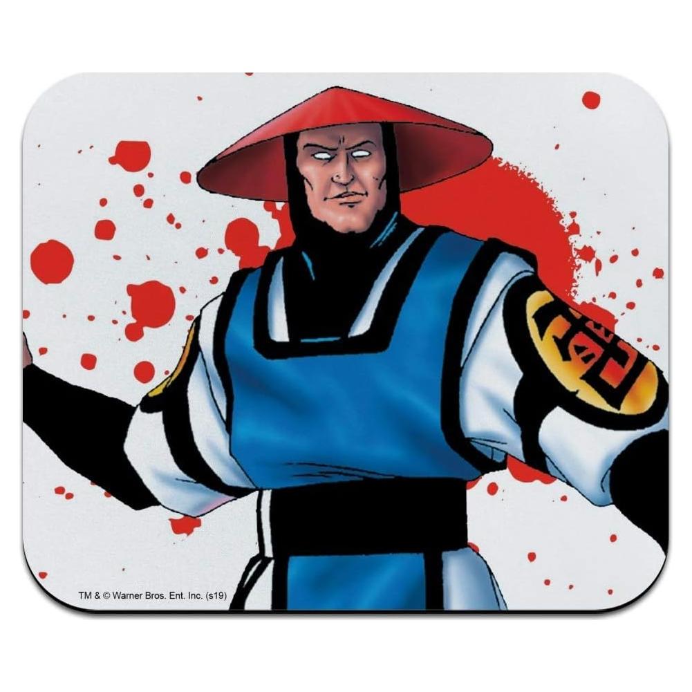 Alfombrilla de Ratón Baja Perfil Mortal Kombat Raiden 23.6x19.8cm