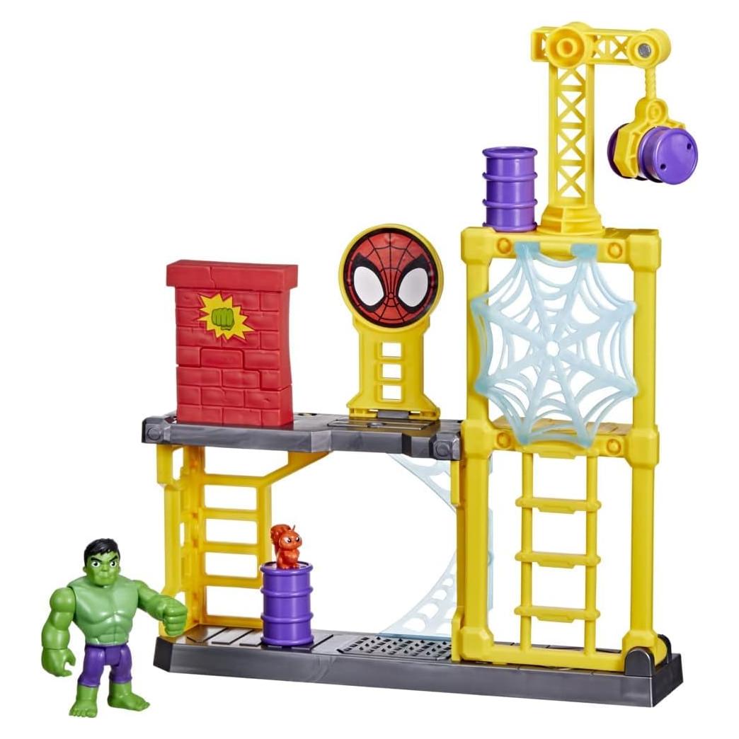 Set de Juego Hulk Smash Yard Hasbro para Niños 3+