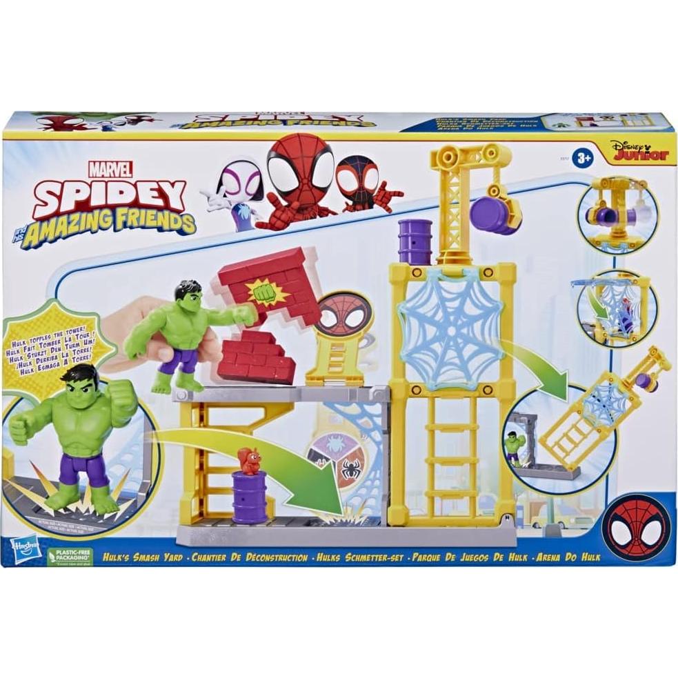 Set de Juego Hulk Smash Yard Hasbro para Niños 3+
