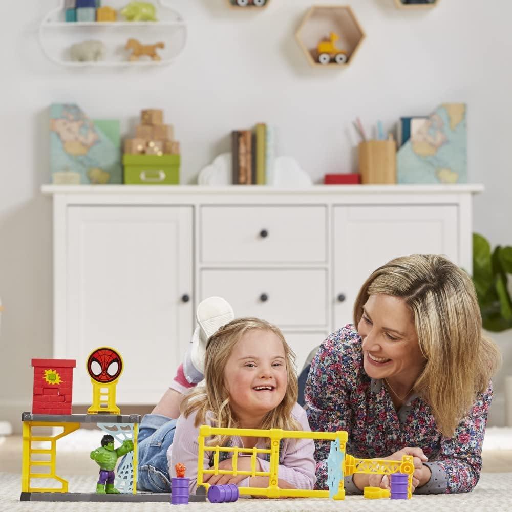 Set de Juego Hulk Smash Yard Hasbro para Niños 3+