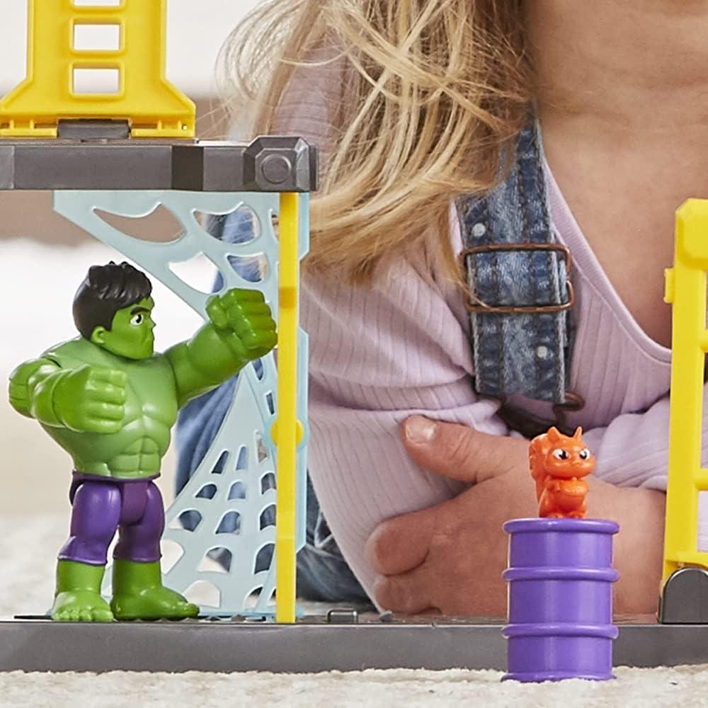 Set de Juego Hulk Smash Yard Hasbro para Niños 3+