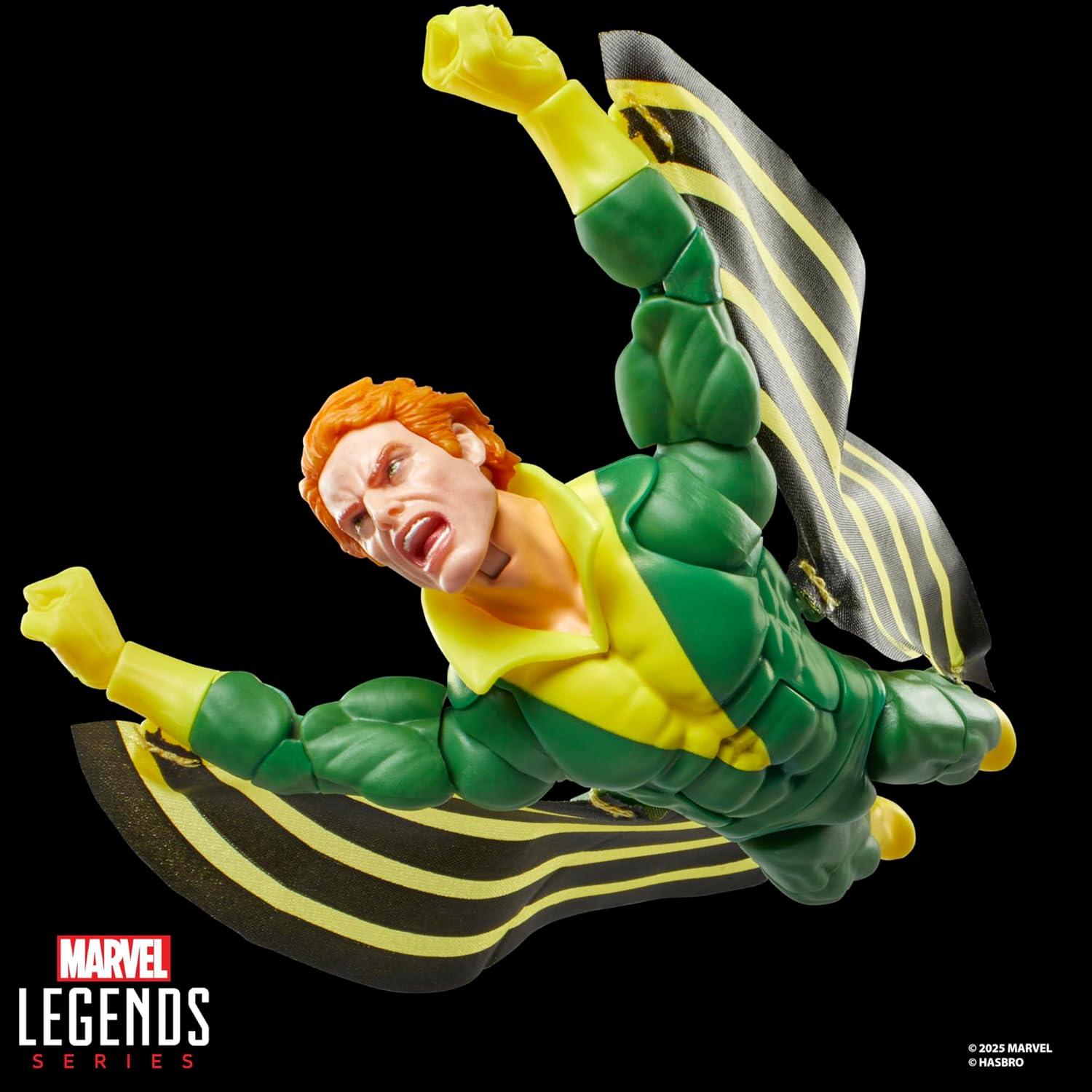 Figura de acción Banshee Marvel Legends 15 cm con accesorios